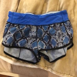 Lululemon Speed Shorts